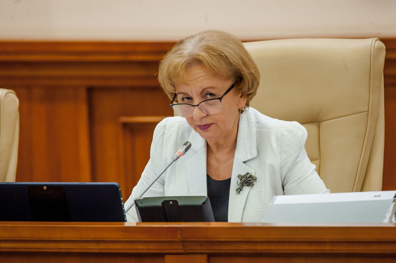 Председатель парламента Зинаида Гречаный.