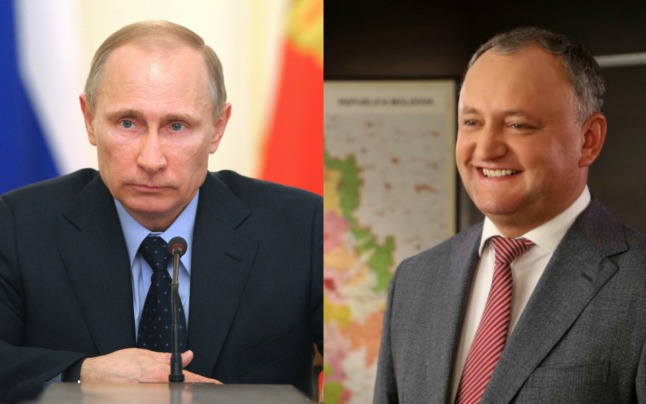 Dodon recunoaște că-l plagiază pe Putin. Foto: adevarul.ro