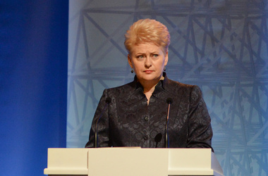 Давление на страны Восточного партнерства со стороны РФ "неприемлемо", заявила президент Литвы.