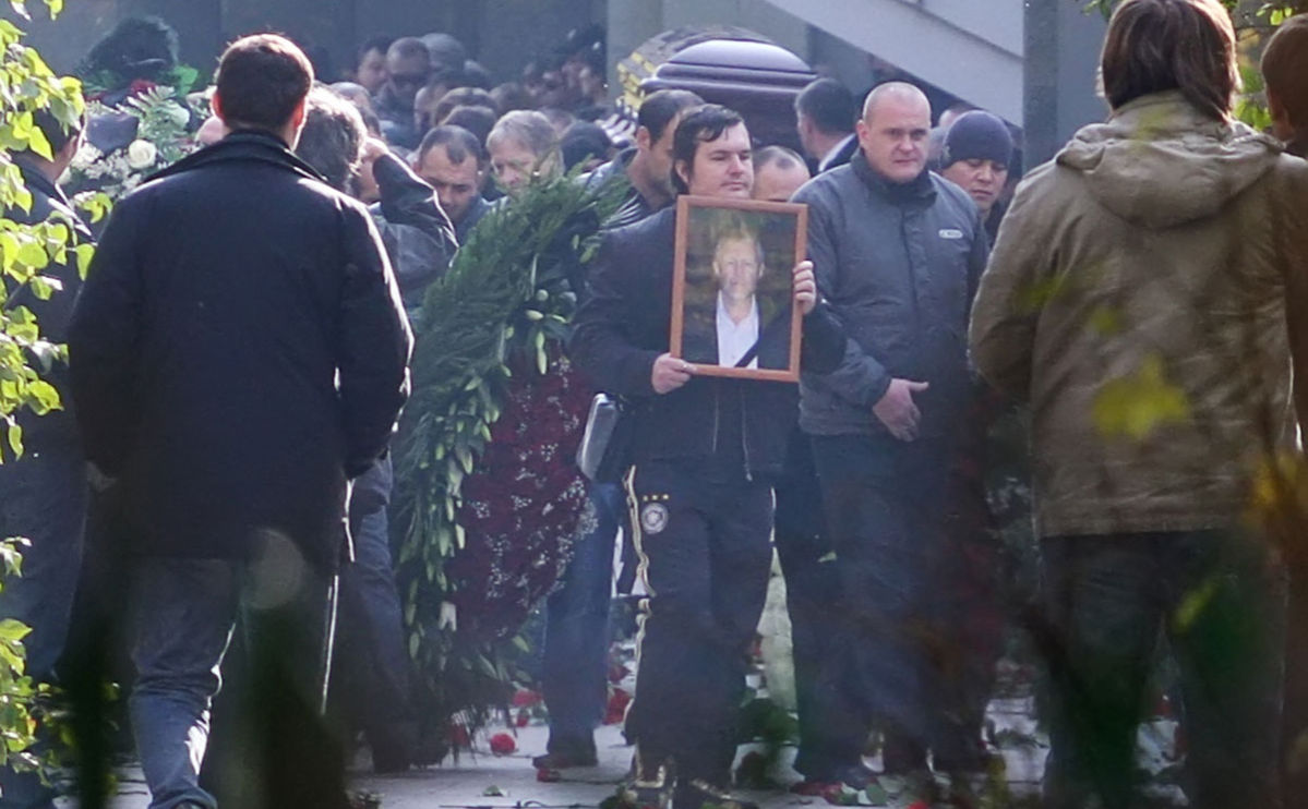 Похороны Вячеслава Иванькова.
