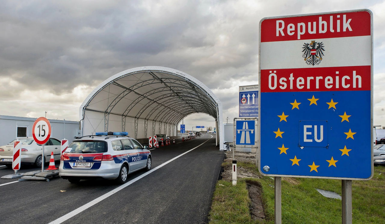 Austria va prelungi controalele la frontieră cu patru țări.