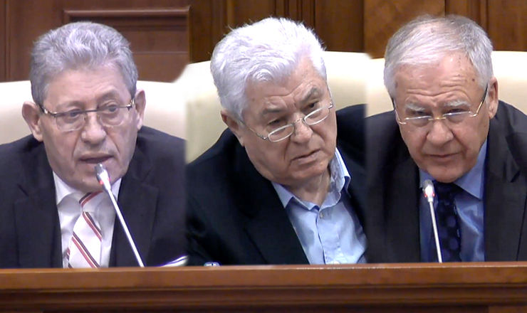 Дьяков раскритиковал слова Гимпу о "лапше", а Воронин поддержал идею парламентского контроля за работой кабмина. 