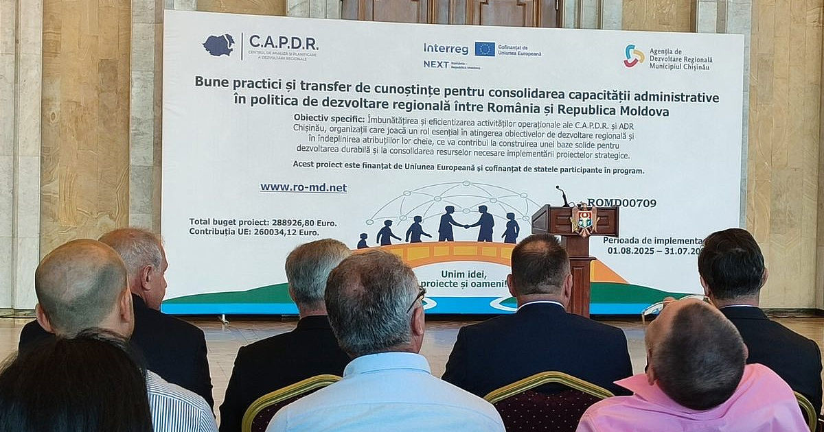 Strategia de dezvoltare regională: Moldova și România își unesc eforturile.
