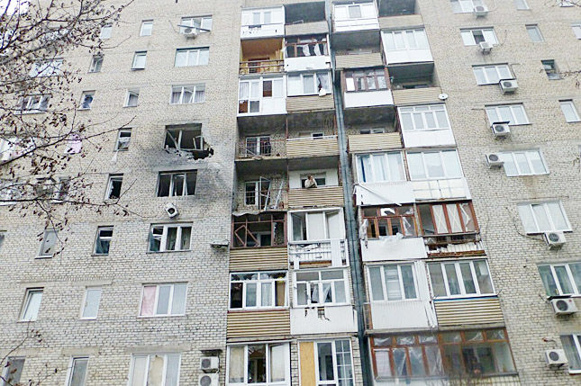 В городе за неделю повреждены 114 частных домов и 22 квартиры в многоэтажных домах.