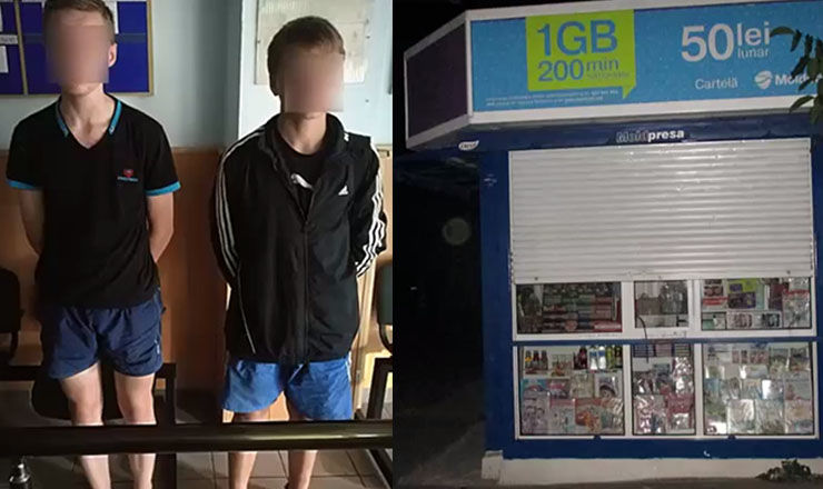 Minori implicați în spargeri de gherete, reținuți. Cum acționau
