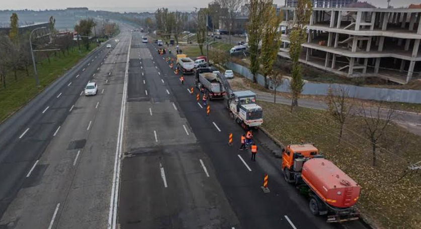 Șoseaua Hâncești din Chișinău intră în reparații.
