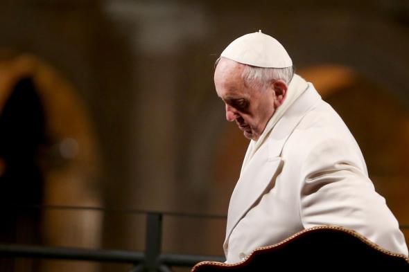 Papa Francisc: Raiul nu e un loc de basm și nici o grădină fermecată. Foto: digi24.ro