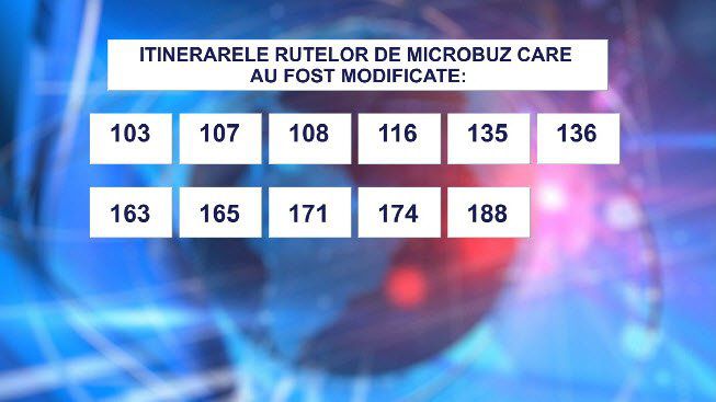 Itinerarele mai multor rute de microbuz din capitală au fost modificate. Foto: mbc.md
