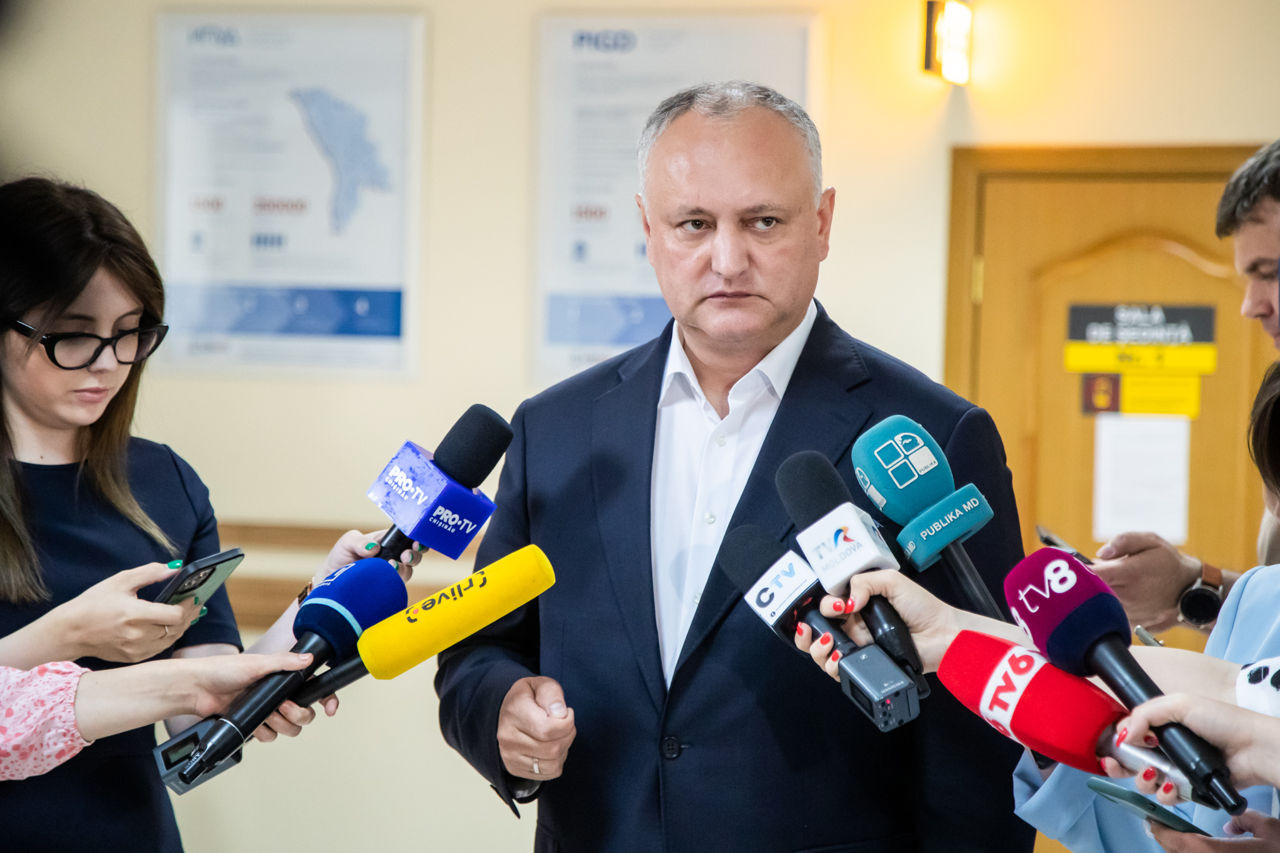 Додон: Власти начали телесериал “Дело Додона”, чтобы прикрыть свои провалы и беззакония.