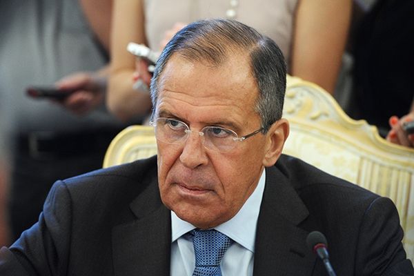 Министр иностранных дел России Сергей Лавров.