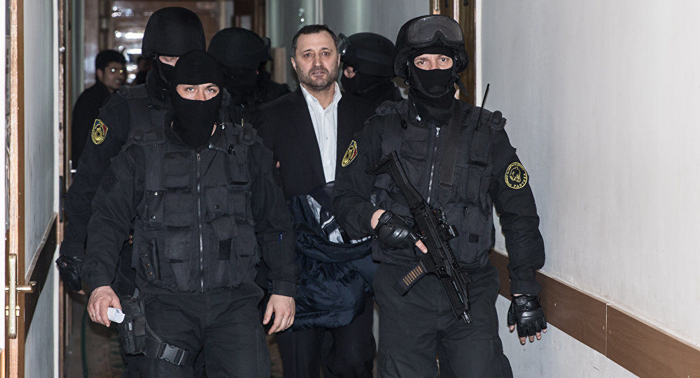La Judecătoria Buiucani continuă vineri examinarea în fond a dosarului ex-premierului Filat. Foto: Sputnik/ Мирослав Ротарь