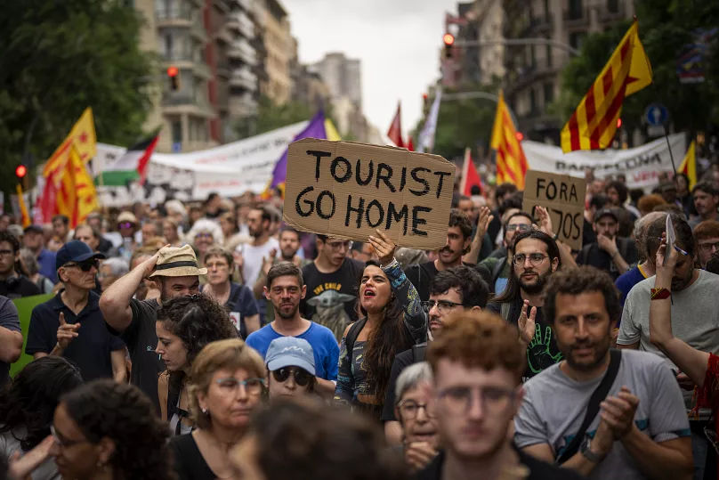 Spania se pregătește pentru proteste în masă împotriva turismului.
