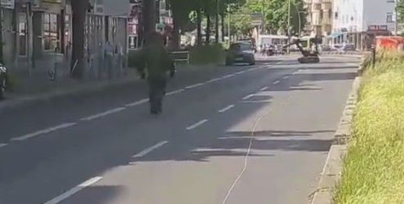 Alertă de securitate în capitala Germaniei. Foto: Twitter