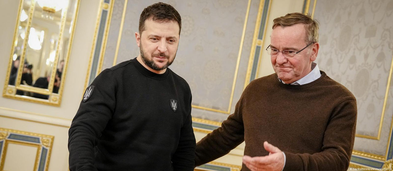 Борис Писториус: Решение о дополнительном вооружении было принято после встречи с президентом Украины.