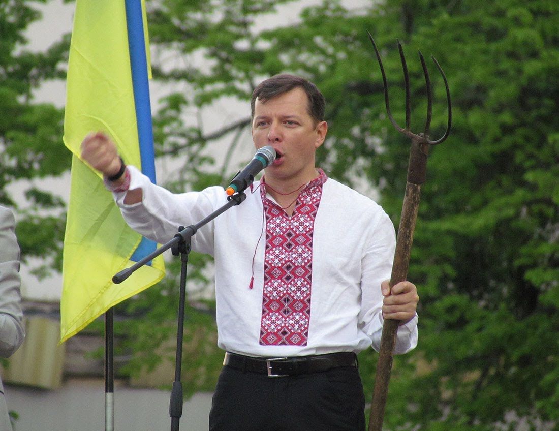 Лидер Радикальной партии Украины Олег Ляшко.