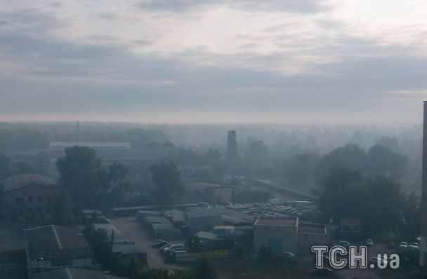 Возле Быковни в лесу возникло три очага возгорания по 30-40 соток.