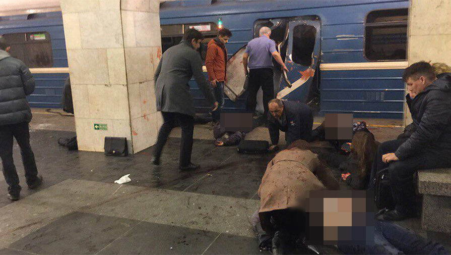 По состоянию на 11 апреля, пострадавшими в петербургском метро признаны 102 человека. 