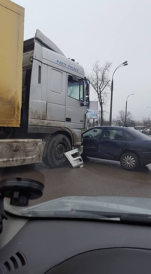 Accident cumplit lângă Gara de Nord.