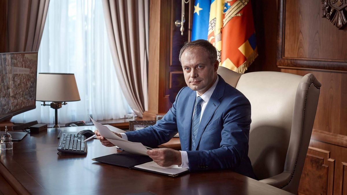 Председатель парламента Республики Молдова Андриан Канду. 