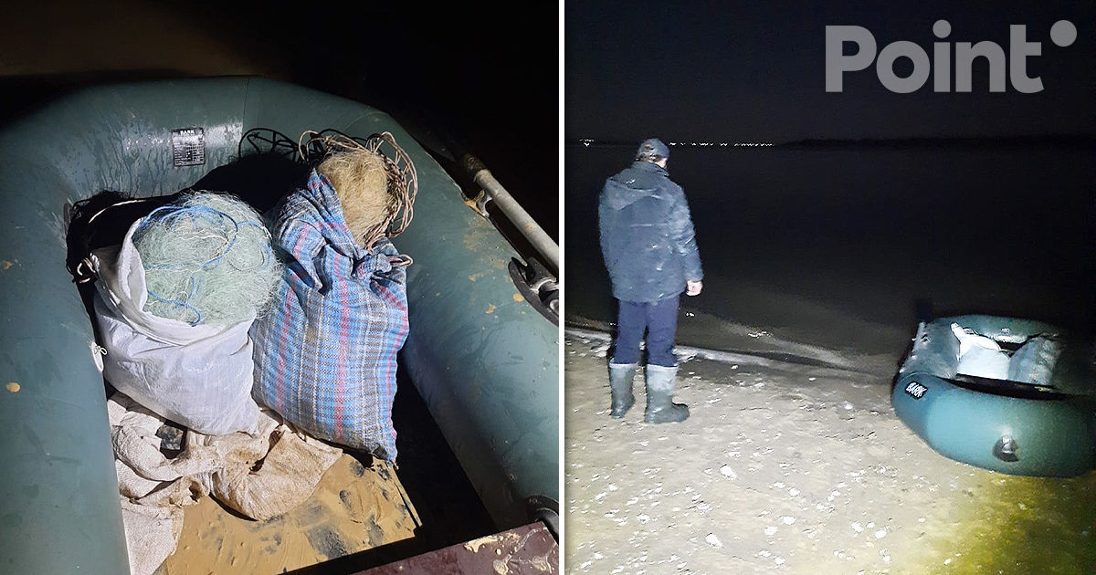 Молдаванин задержан во время незаконного отлова рыбы в реке Прут.