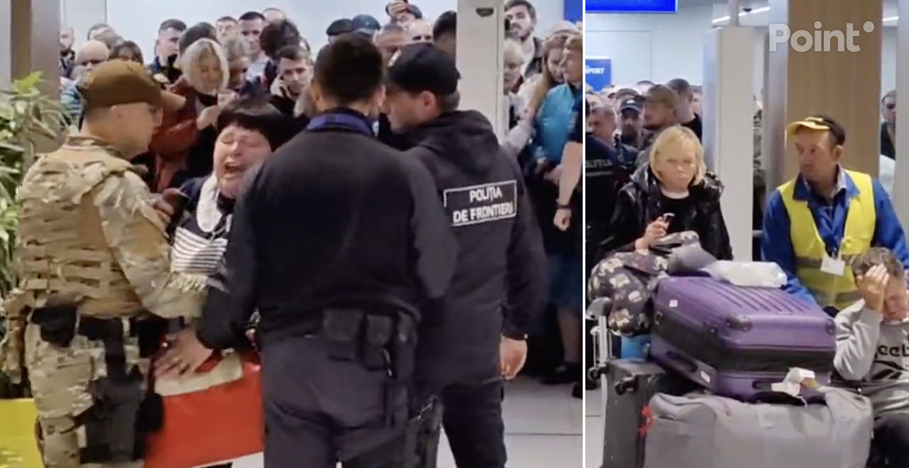 Погранполиция о скандале в аэропорту: Пассажиры проявили сопротивление и агрессию.