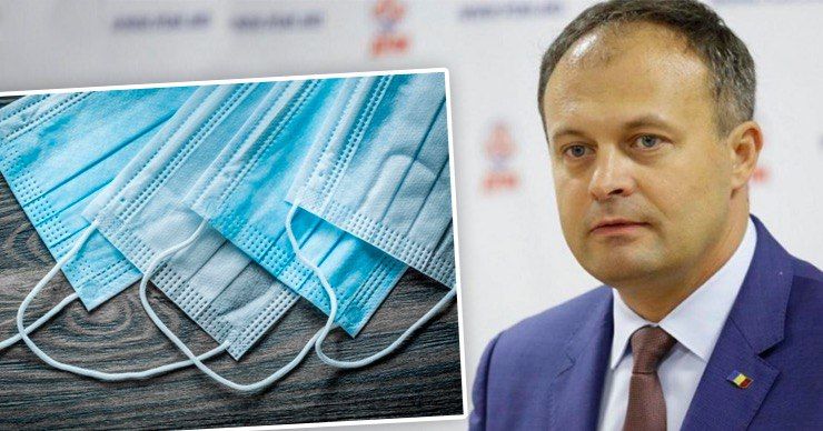 Депутаты из Pro Moldova просят минздрав объясниться относительно цен на маски. Фото: Point.md