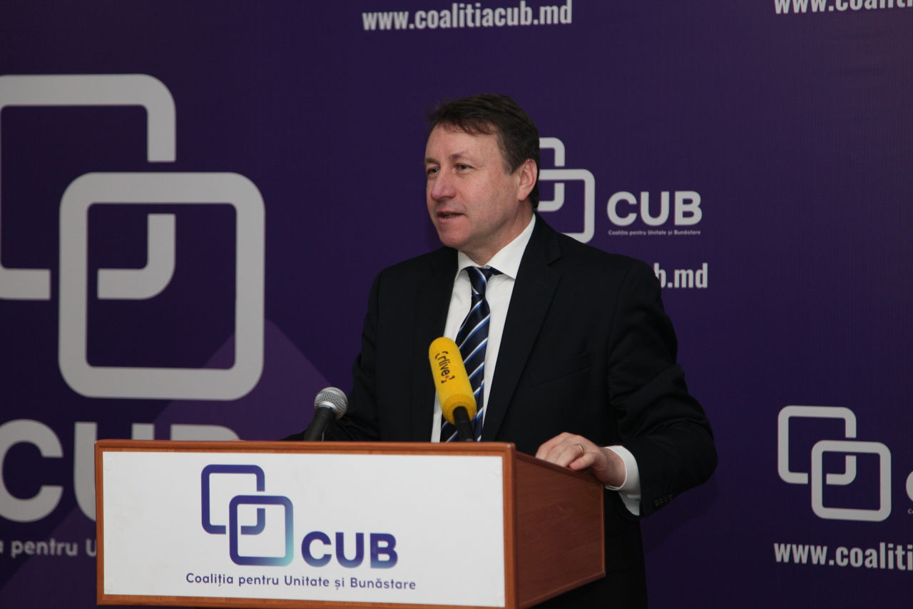 Председатель партии "Коалиция за единство и благосостояние" (CUB) Игорь Мунтяну.
