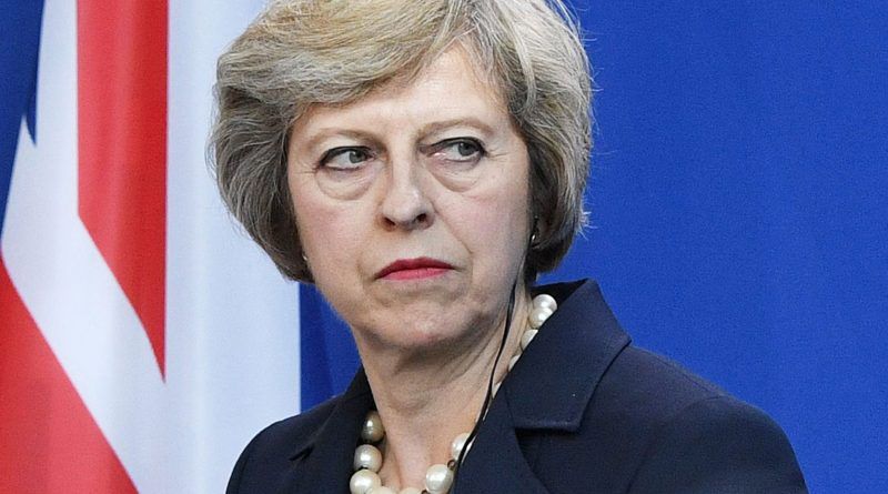 Șefa Guvernului britanic, Theresa May.