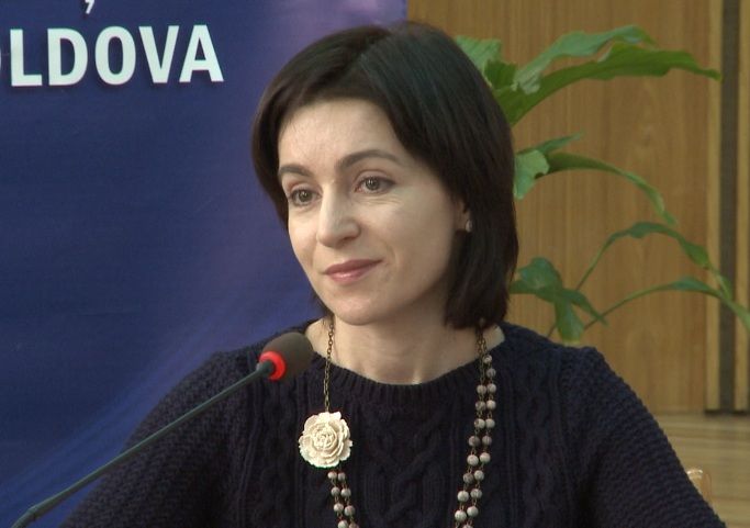 Maia Sandu oferă un exemplu de „meritocrație” marca PD. Foto: vzglead.md