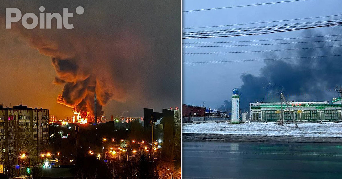 Беспилотники атаковали Саратов и Энгельс, на одном из предприятий начался пожар.