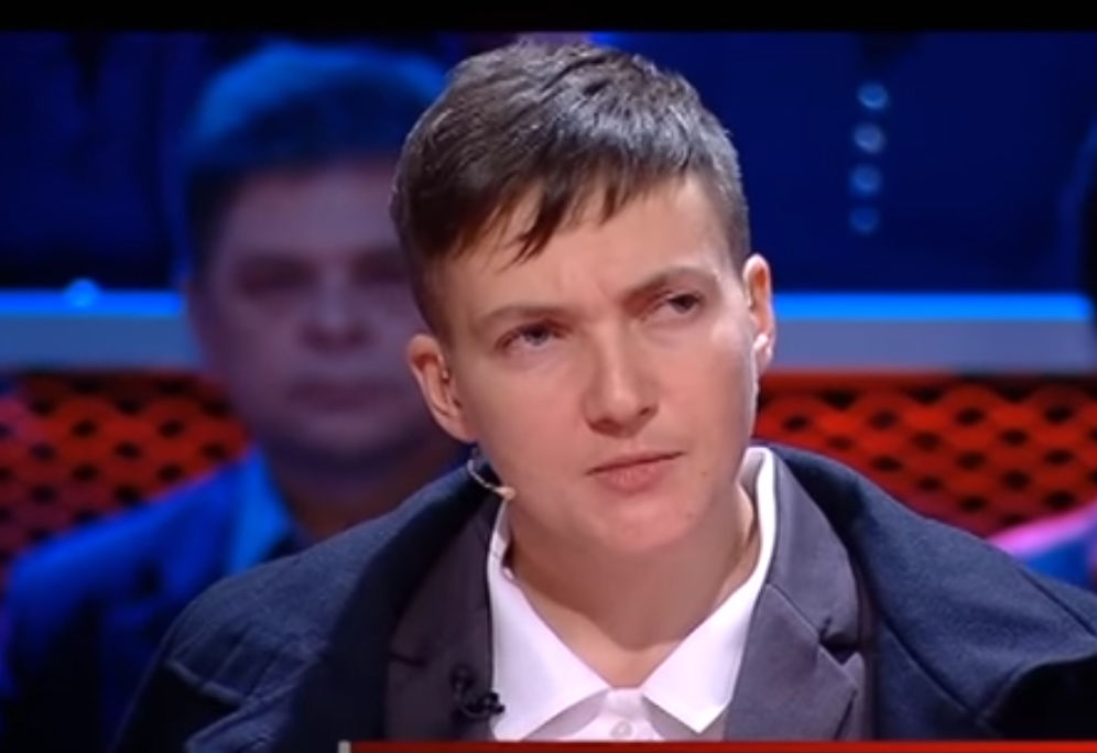 Народный депутат Украины Надежда Савченко.