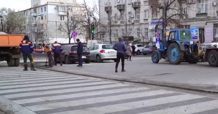 На бульваре Виеру в столице появятся два приподнятых пешеходных перехода.