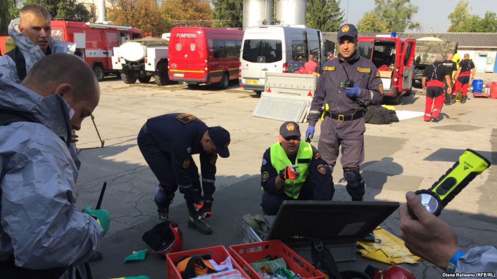 Exercițiile de salvare, sub egida UE, s-au încheiat cu succes.