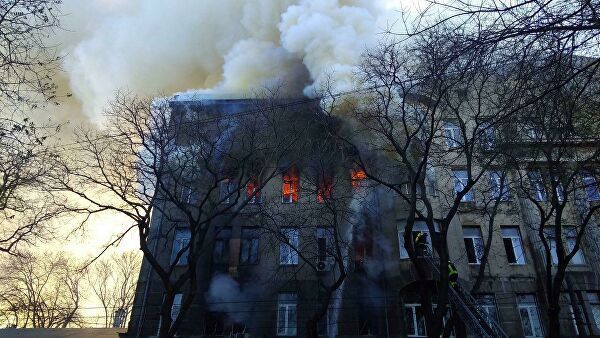 В ГСЧС Одесской области сменилось руководство после пожара в колледже.