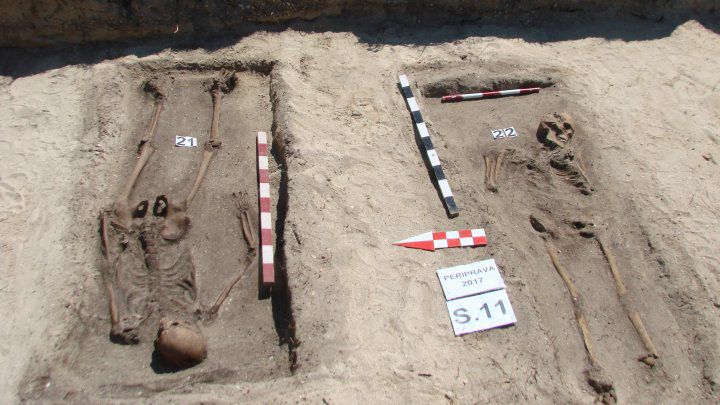 Descoperire arheologică: La Costești, găsite morminte din sec. XIV