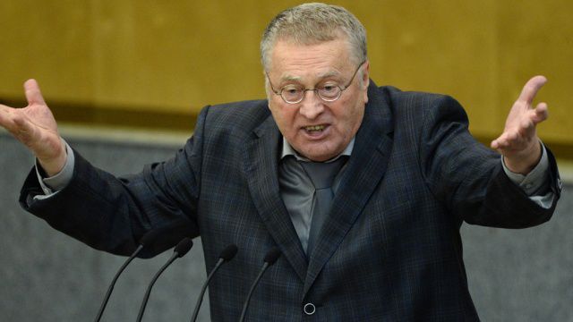 Лидер партии ЛДПР Владимир Жириновский.