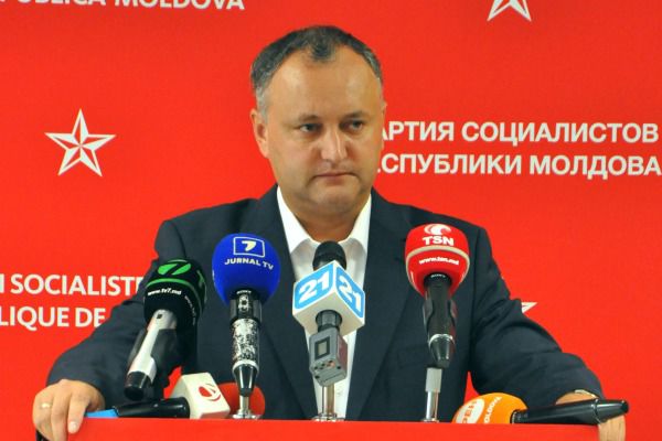 Igor Dodon, candidatul PSRM la funcția de președinte al RM. Foto: infomondo.ro