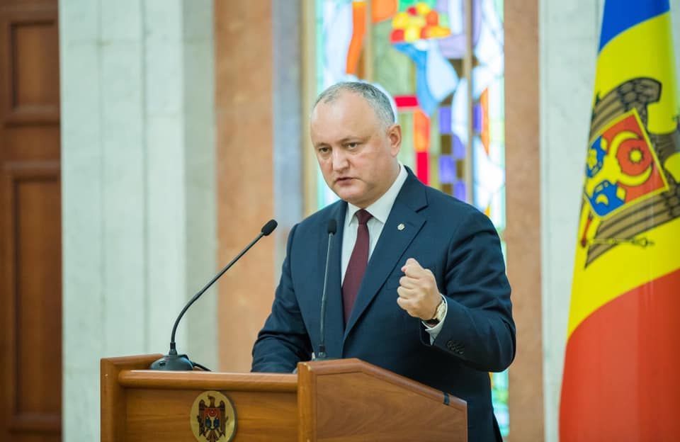 Президент Молдовы Игорь Додон.