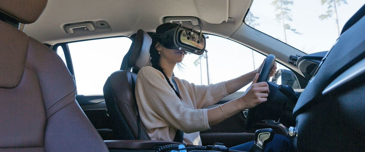 За руль Volvo посадят водителей в AR-гарнитурах.