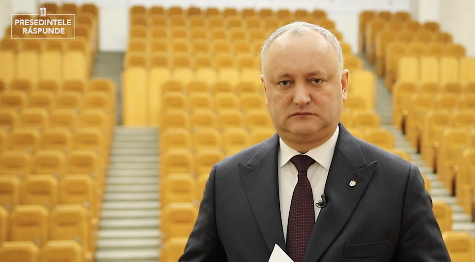 Додон: Бенефициаров “кражи века” посадить, а деньги – вернуть в страну.