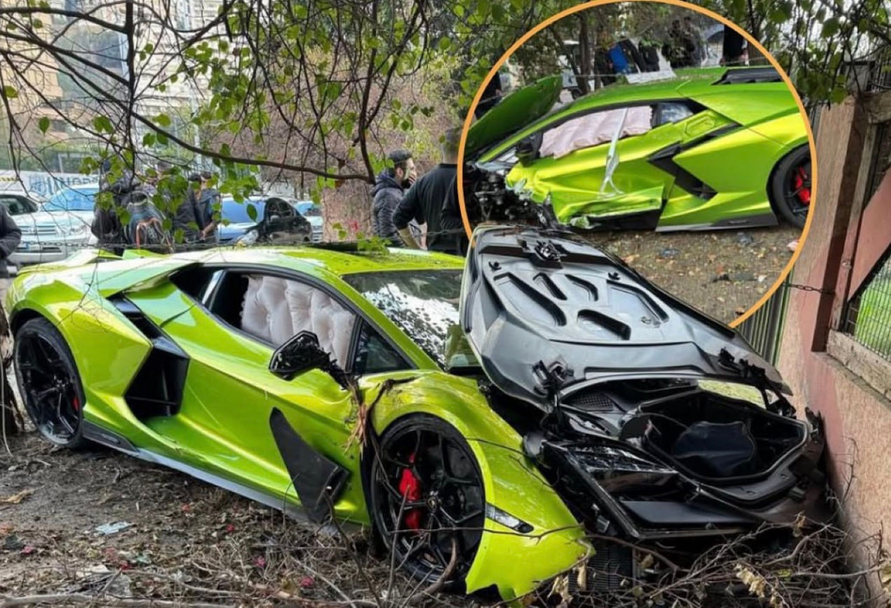Работник автосалона разбил новейший суперкар Lamborghini за $600 000.