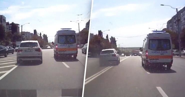 Водитель BMW буквально за несколько секунд нарушил несколько правил дорожного движение. Коллаж: Point.md.