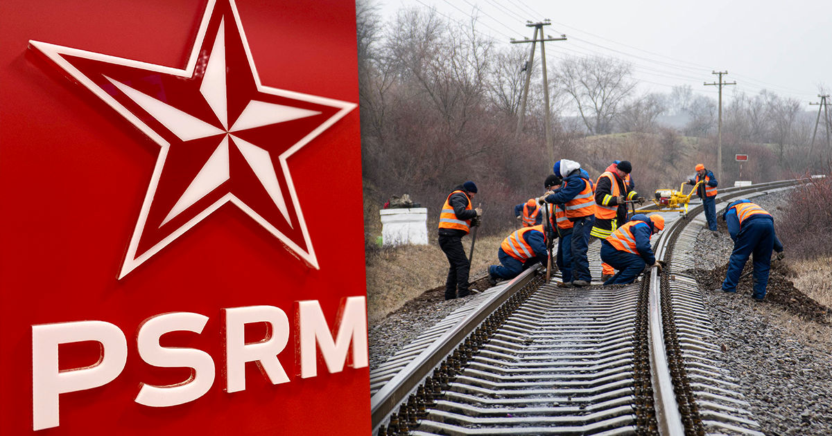 ПСРМ требует выплатить задолженности по зарплате железнодорожникам. Коллаж: Point.md