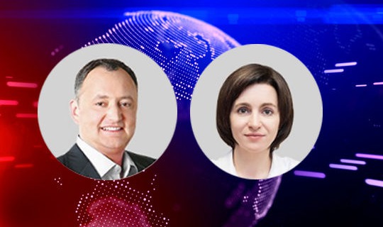 Igor Dodon şi Maia Sandu se vor confrunta în turul doi al alegerilor prezidenţiale.