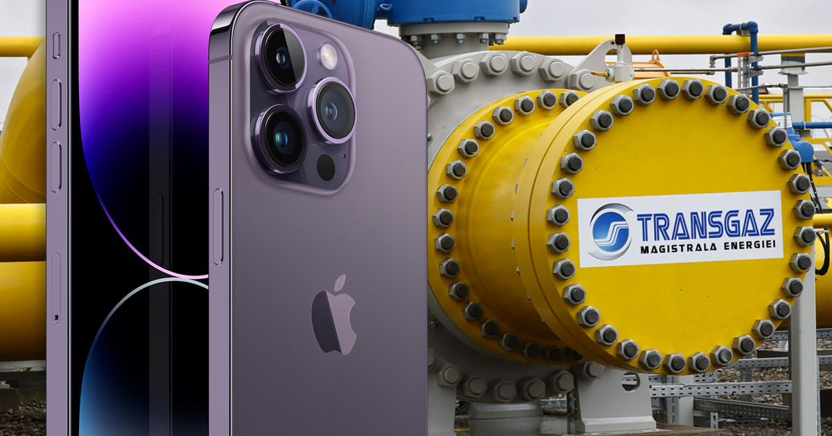 Румынская компания Transgaz закупает современные iPhone для связи с Vestmoldtransgaz.