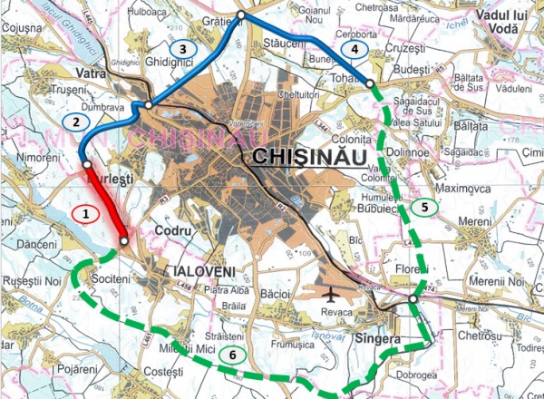 Mold-street: Mafia terenurilor din Chișinău își continuă activitatea. Foto: Wikimapia