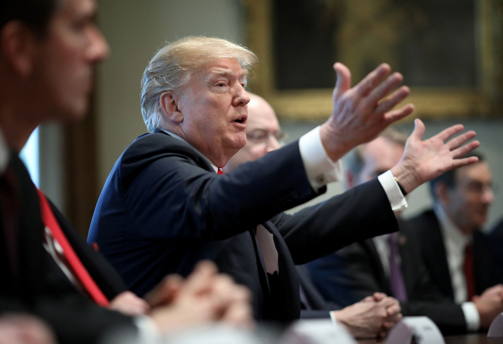 Donald Trump despre o posibilă întâlnire dintre oficialii nord-coreeni și cei americani.