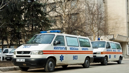 Accidentul s-a produs în această după-amiază în apropiere de localitatea Pârliţa.