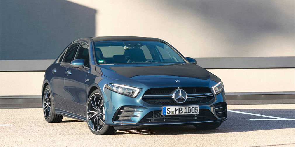 Mercedes представил самый маленький спортивный AMG-седан.