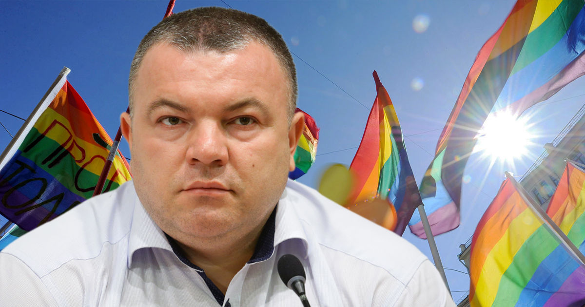 Одинцов: "Нужно запретить пропаганду ценностей ЛГБТ среди детей". Коллаж: Point.md